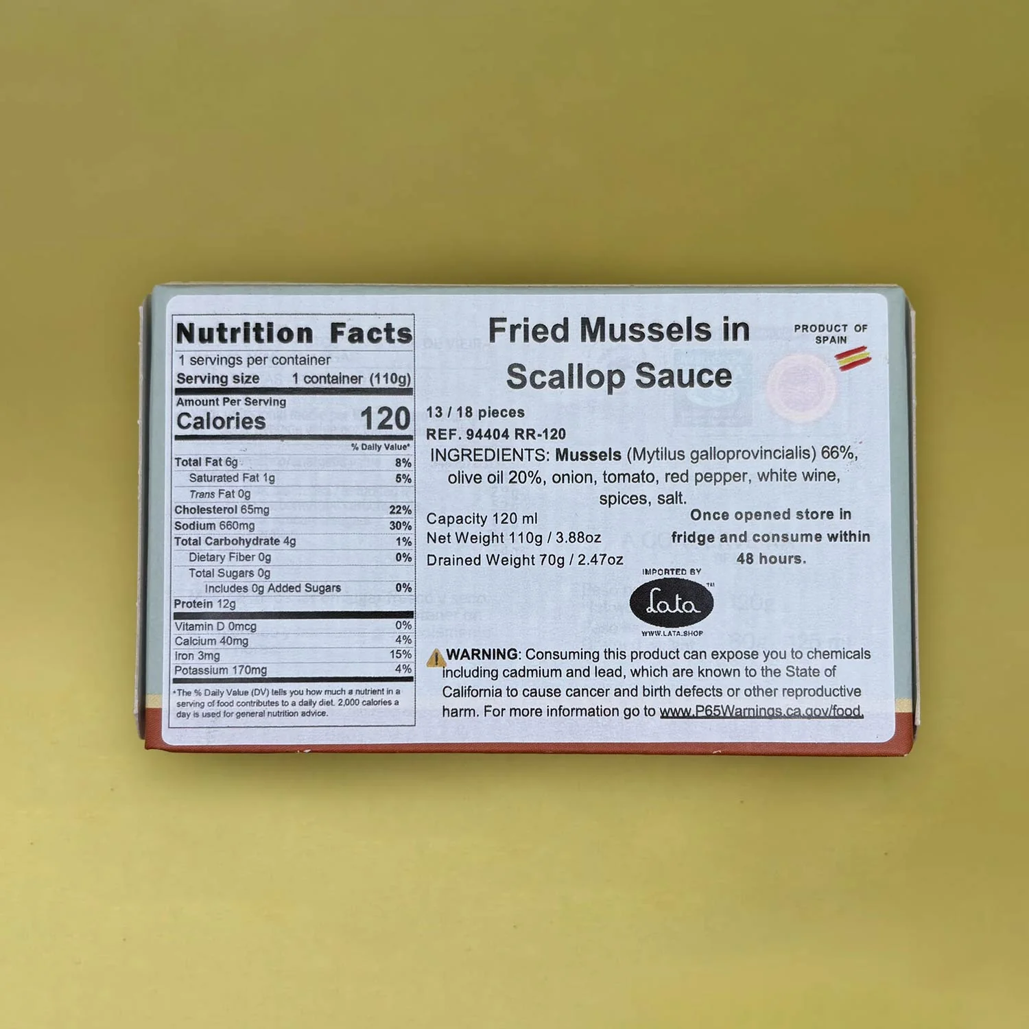 A Conserveira Selección Mussels in Vieira Sauce - Image 4