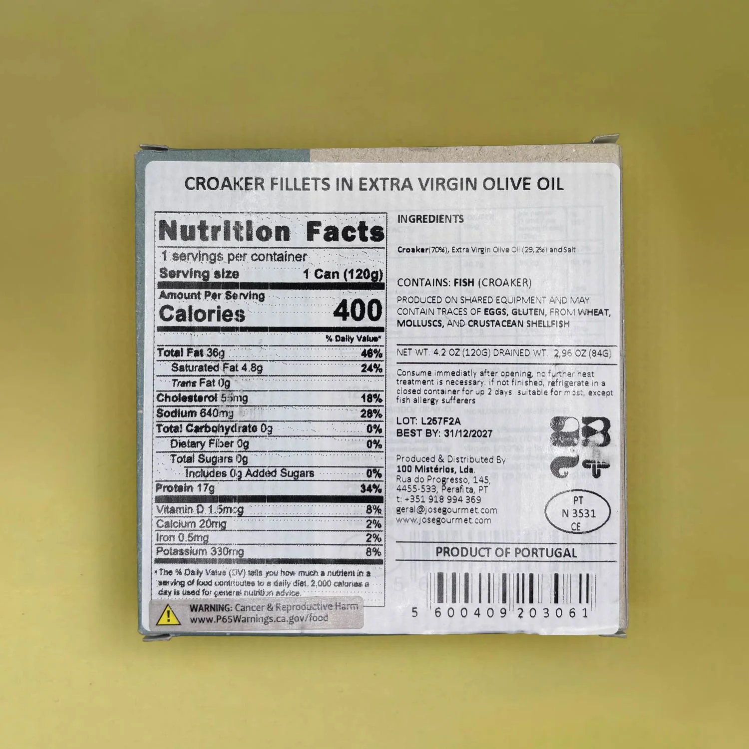 ABC+ Croaker in EVOO - Image 6