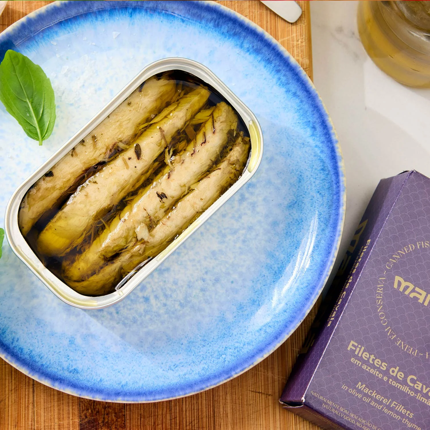 Manná Mackerel Fillets in Olive Oil, Lemon and Thyme - Image 2