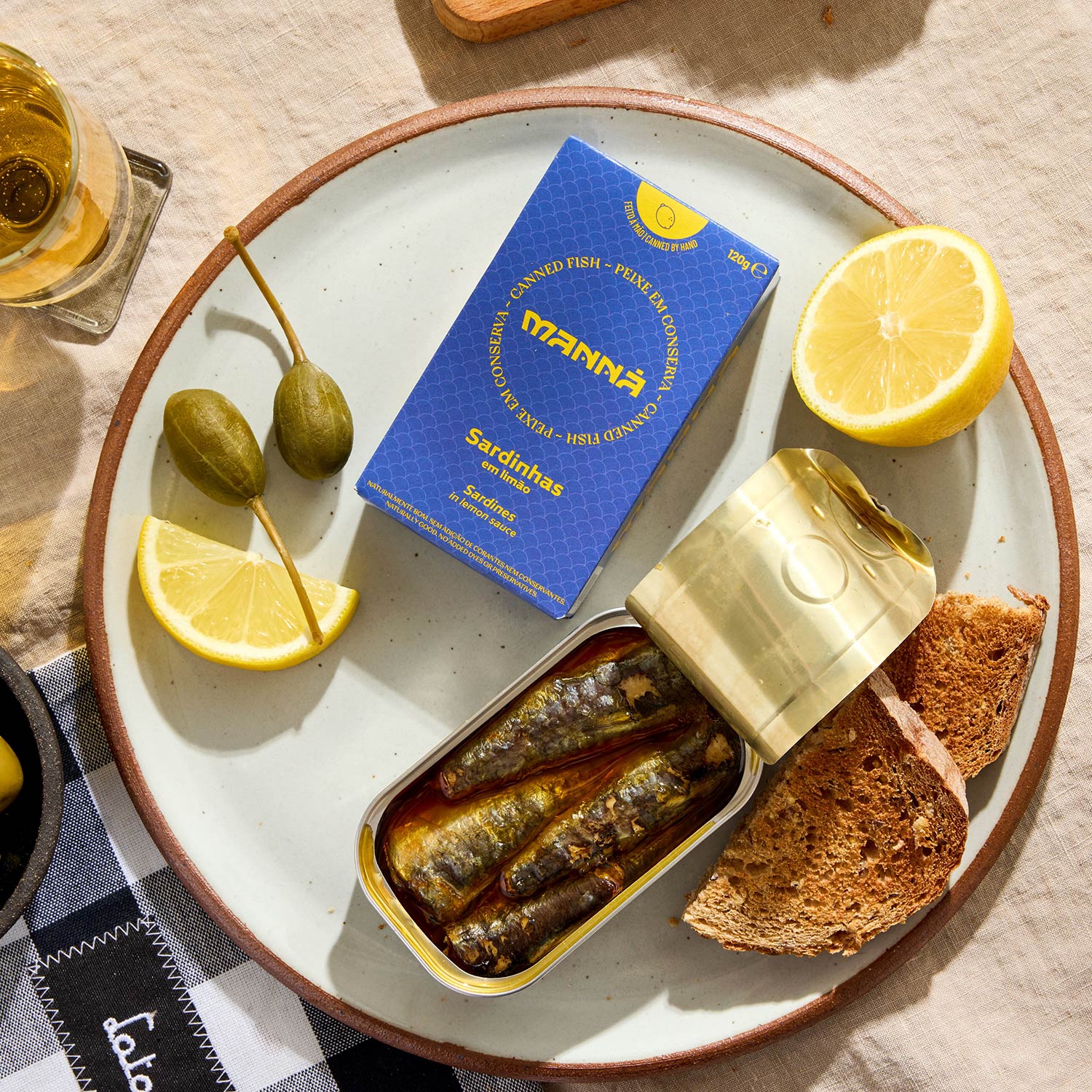 Manná Sardines with Lemon - Image 2