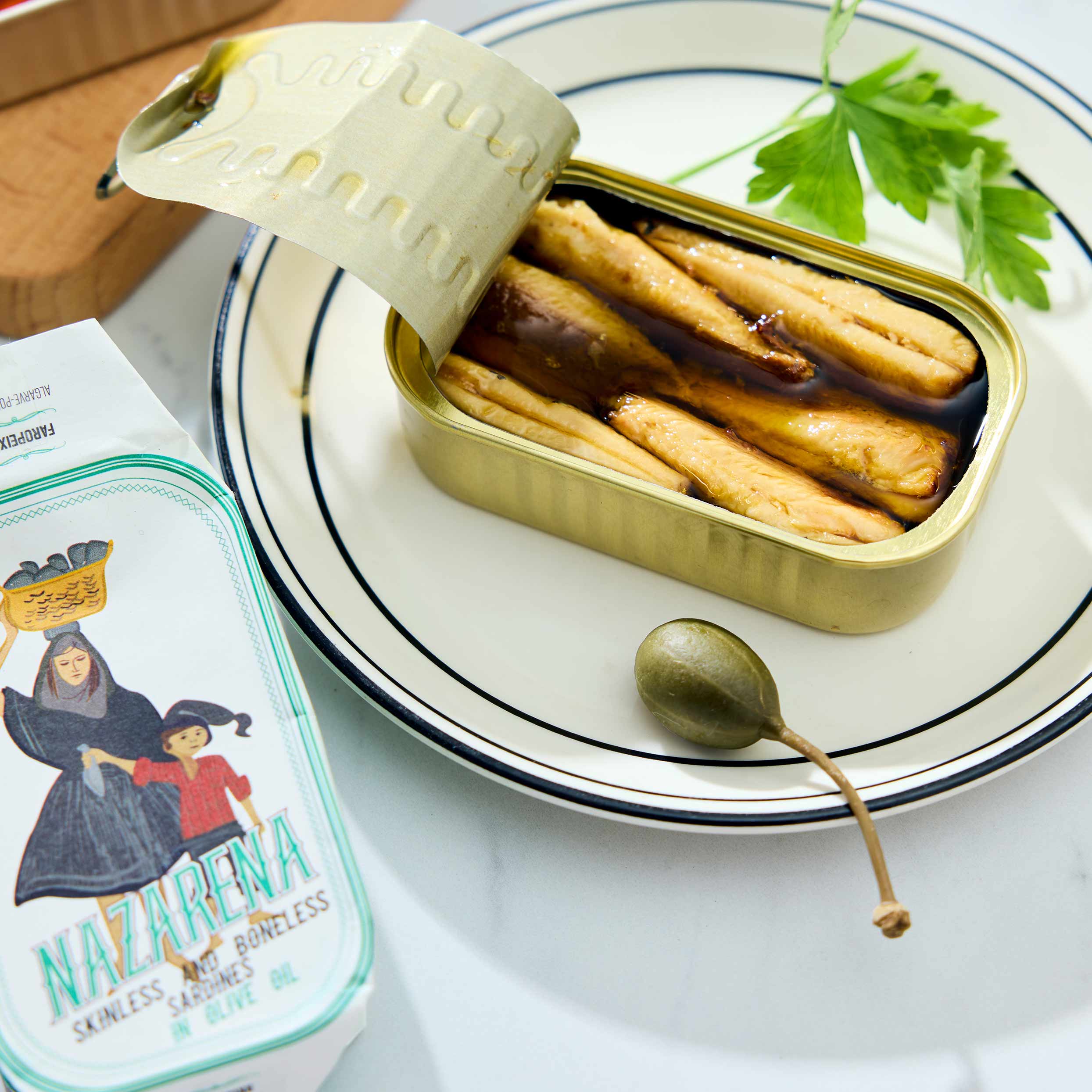 Nazarena Boneless and Skinless Sardines in Olive Oil - Image 2