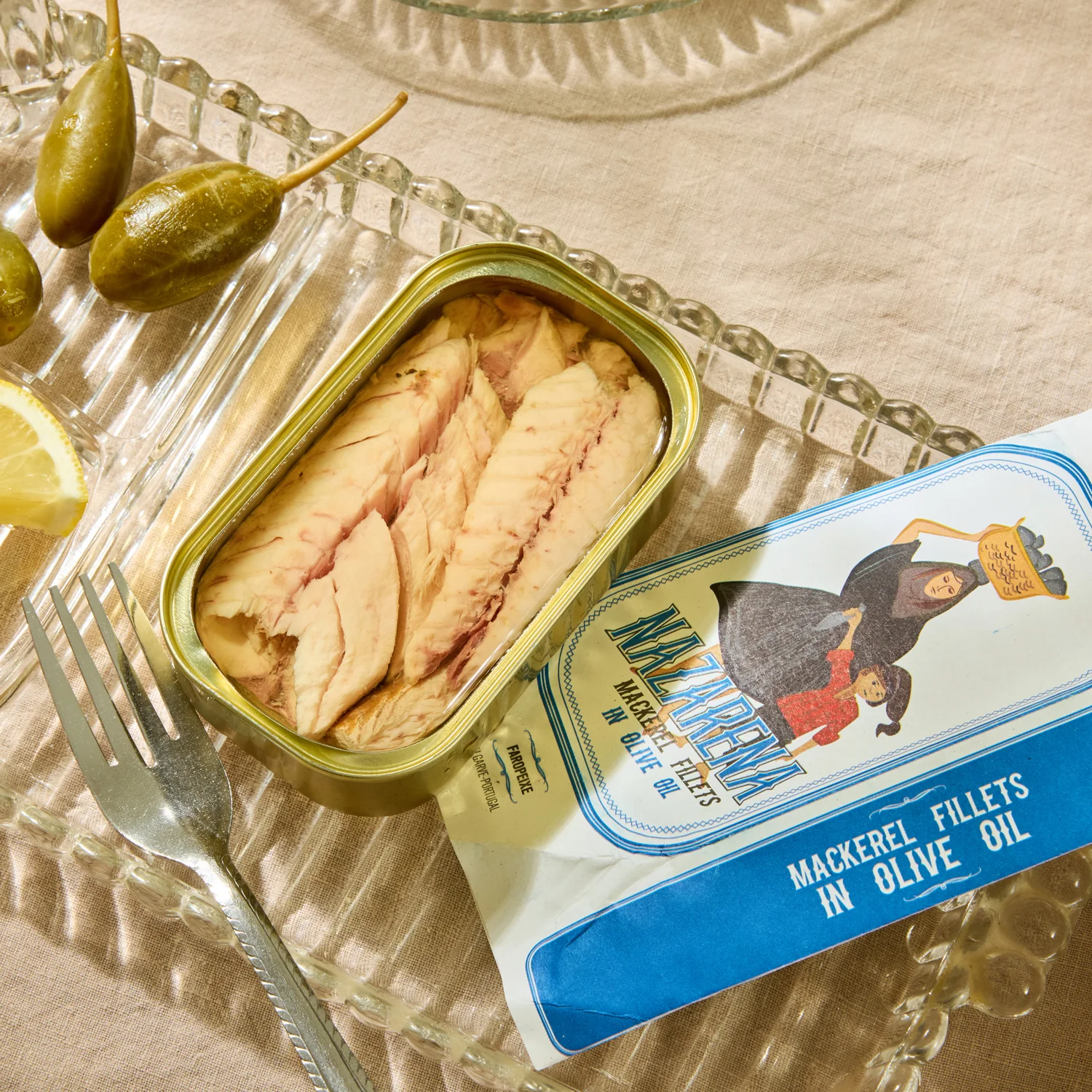 Nazarena Mackerel Fillets in Olive Oil - Image 2