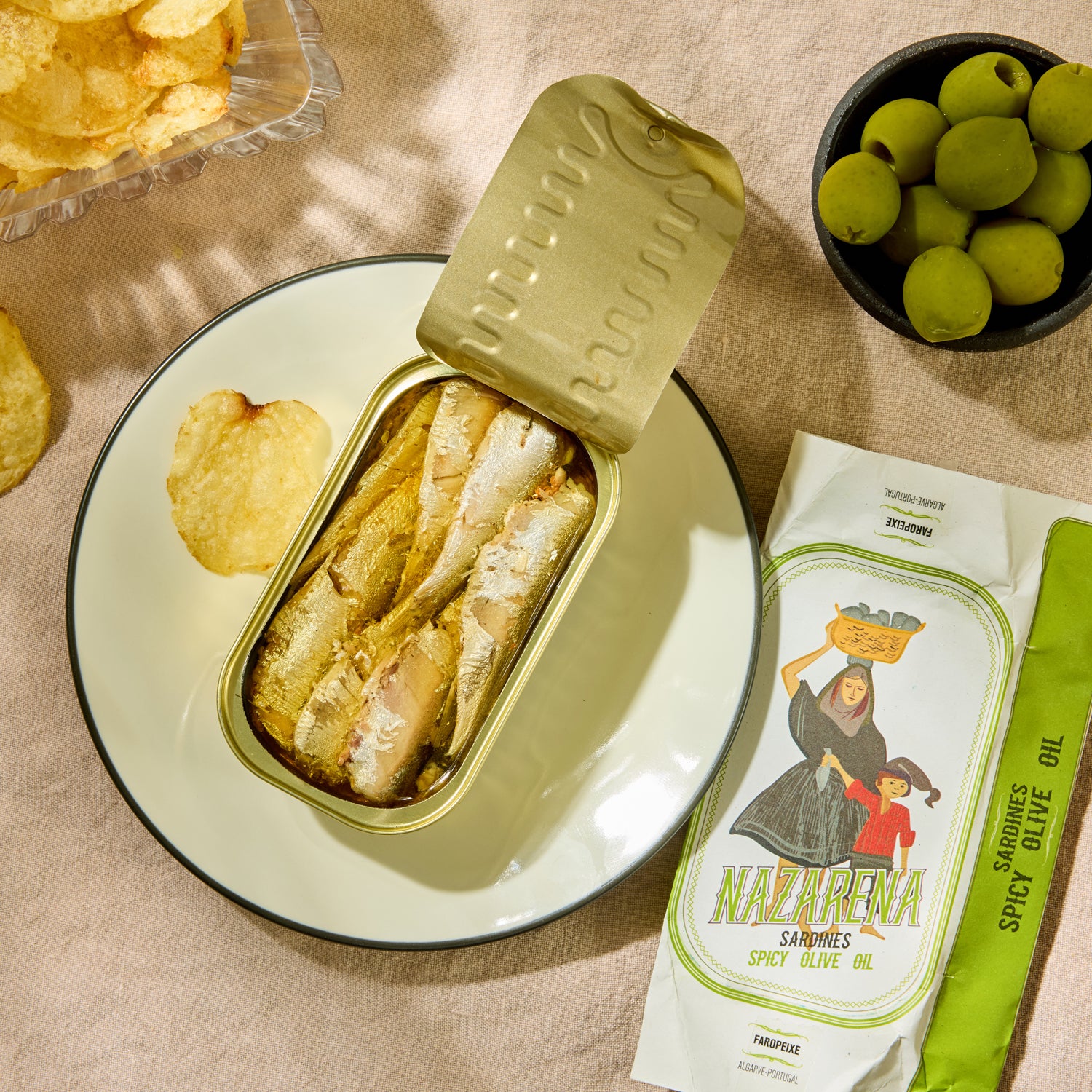 Nazarena Sardines in Spicy Olive Oil - Image 2