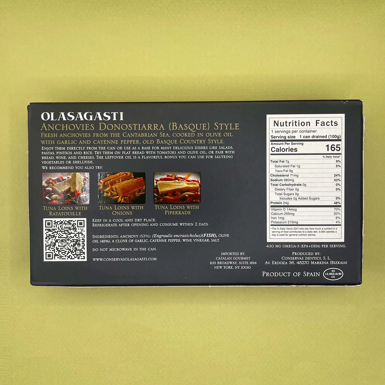 Olasagasti Anchovies Donostiarra "Basque Style" - Image 3