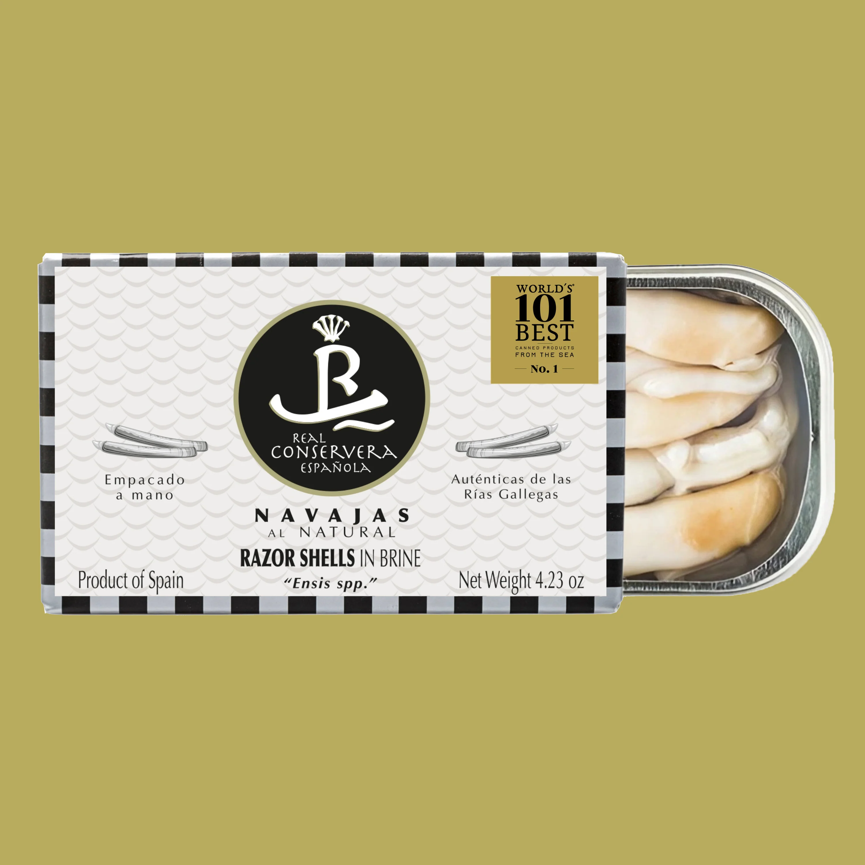 Real Conservera Española Razor Clams in Brine 7/10 pieces - Image 5