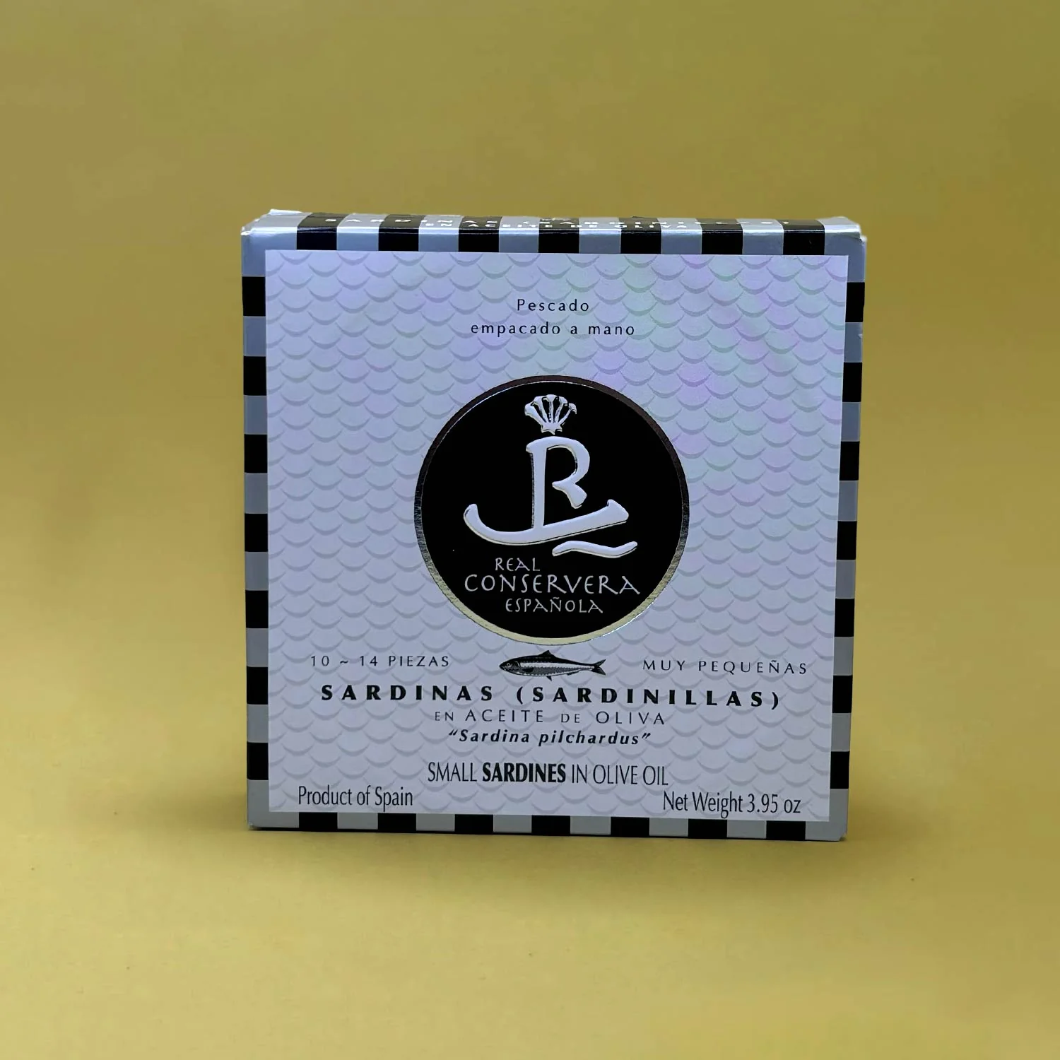 Real Conservera Española Small Sardines in Olive Oil 10/14
