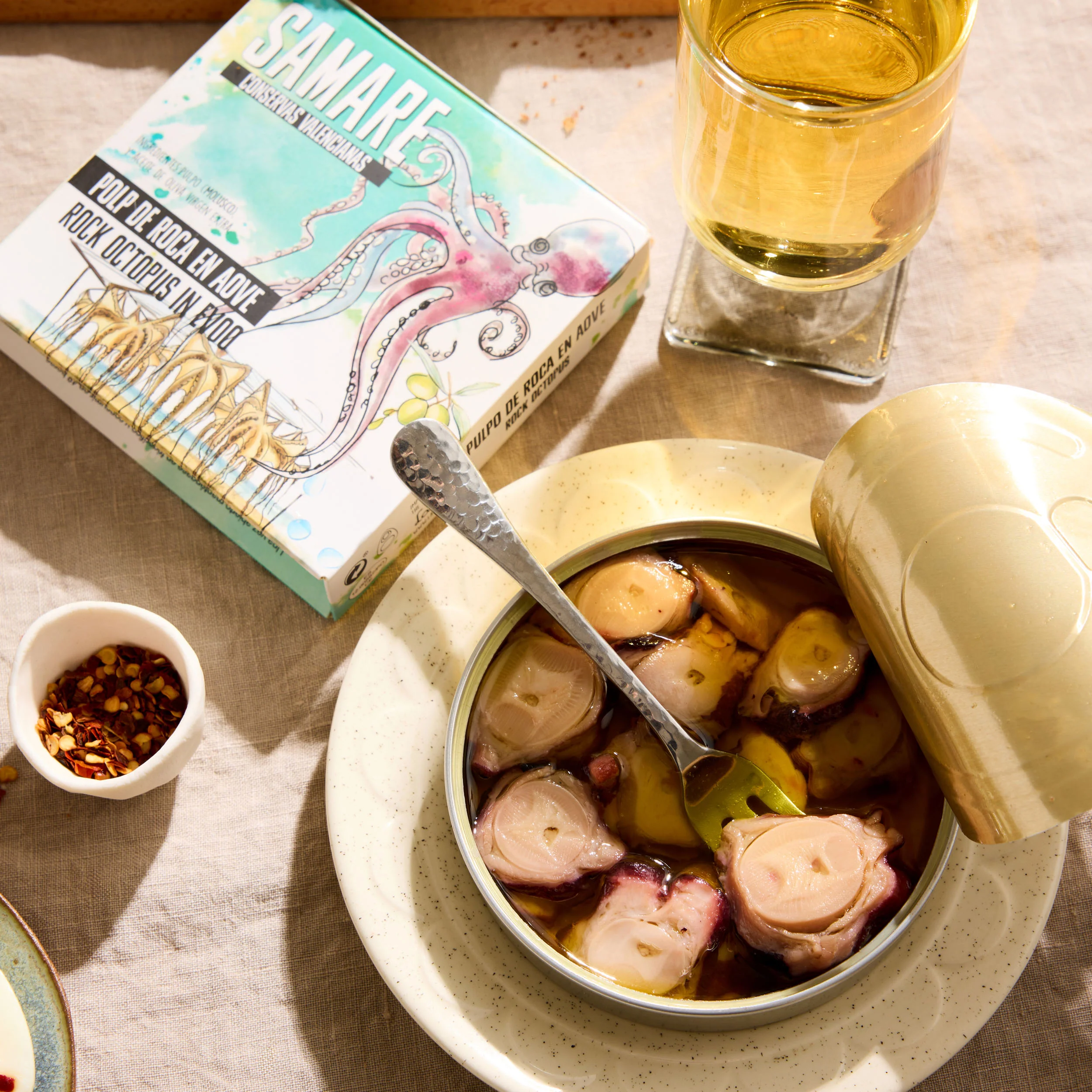 Samare Galician Rock Octopus in Extra Virgin Olive Oil - Image 2